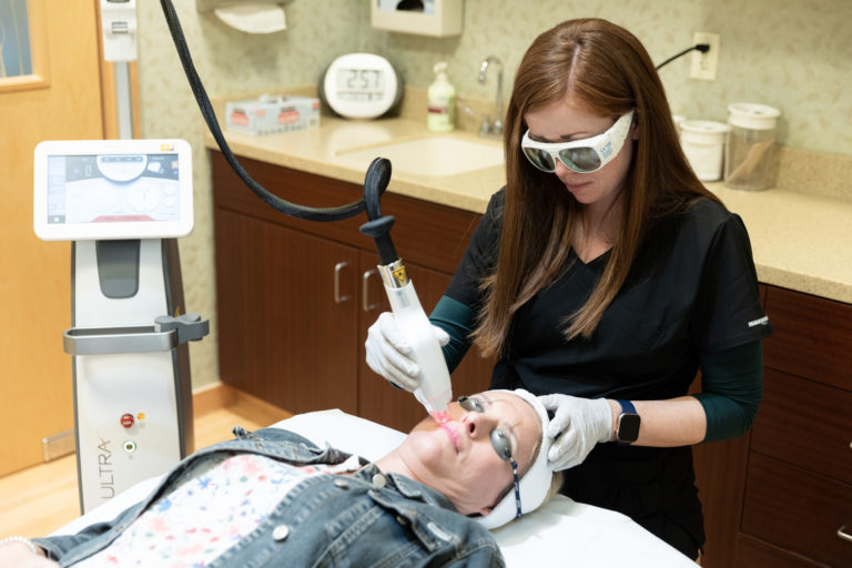 Laser skin resurfacing in greater milwaukee Image