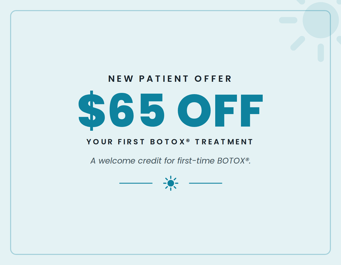 $65 Off Your First BOTOX® Treatment Image